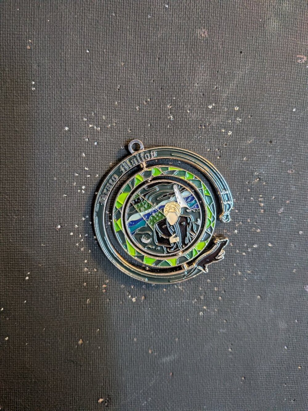 Draco Malfoy spinner pin